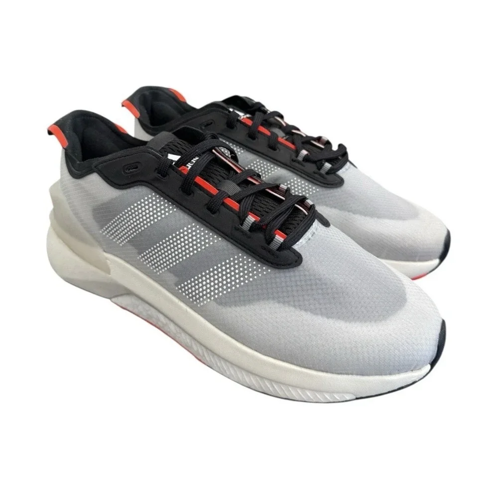 adidas Avryn Grey Solar Red Men's Size 9 No Box